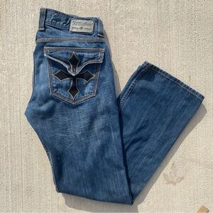 Affliction Men's Blue Jeans